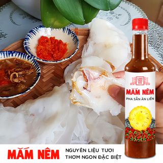 [CHAI NHỰA 650G] MẮM NÊM PHA SẴN ĂN LIỀN LÀNG CHÀI XƯA, NGUYÊN LIỆU TƯƠI, THƠM NGON ĐẶC BIỆT