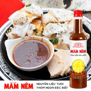 [CHAI NHỰA 650G] MẮM NÊM PHA SẴN ĂN LIỀN LÀNG CHÀI XƯA, NGUYÊN LIỆU TƯƠI, THƠM NGON ĐẶC BIỆT