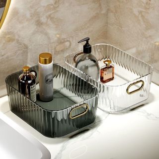 Khay mỹ phẩm nhựa trong HCN