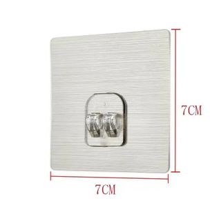 Miếng dán kệ inox đơn 7x7cm