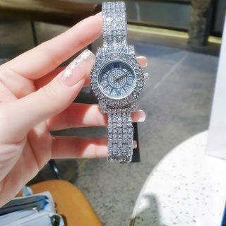 SALE BỎ MẪU ĐỒNG HỒ NỮ THỜI TRANG TROPARD FULL HỘT ĐÁ