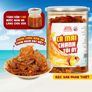 CÁ MAI CHANH TỎI ỚT LÀNG CHÀI XƯA LOẠI 1 ĐẶC BIỆT TẨM ƯỚP THƠM NGON 300 NĂM TRUYỀN THỐNG HỦ 200G