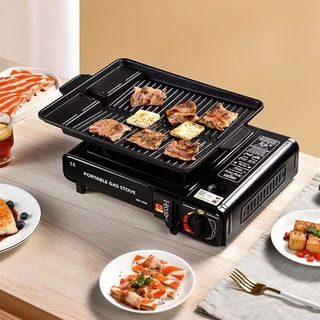 Bếp Ga Mini Du Lịch Chịu Nhiệt Độ Cao, Bếp Gas Phù Hợp Với Nấu Ăn Dã Ngoại Ngoài Trời