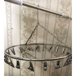 Móc phơi đồ 20 kẹp INOX