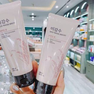 Sữa rửa mặt gạo Rice Water Bright Cleansing Foam