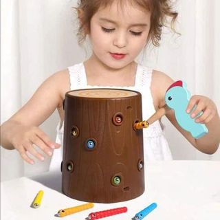BỘ ĐỒ CHƠI GIÁO DỤC CHIM GÕ KIẾN BẮT SÂU