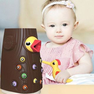 BỘ ĐỒ CHƠI GIÁO DỤC CHIM GÕ KIẾN BẮT SÂU