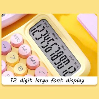 MÁY TÍNH CẦM TAY PHÍM CƠ CỠ LỚN MÀU SẮC DỄ THƯƠNG SP0314 - LADY'S PASSION