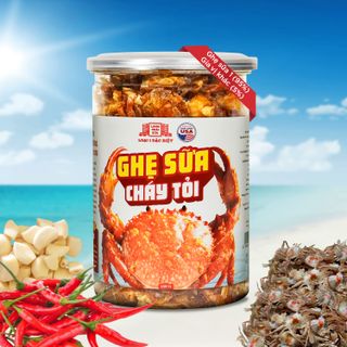 GHẸ SỮA CHÁY TỎI LÀNG CHÀI XƯA LOẠI 1 ĐẶC BIỆT TẨM ƯỚP THƠM NGON 300 NĂM TRUYỀN THỐNG HỦ 150G