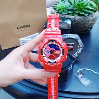 ĐỒNG HỒ ĐIỆN TỬ CAO CẤP CAXIO TIGER DÂY CAO SU ĐỎ FULLBOX