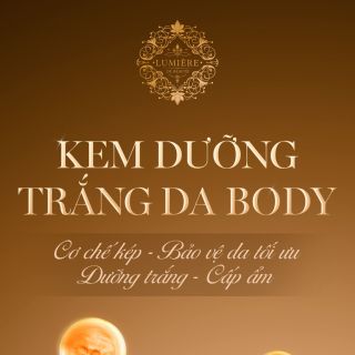 Kem Body Lumière Pureté Blancheur dưỡng trắng da tự nhiên 100g