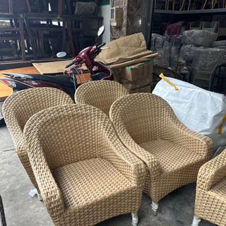 Ghế thúng bành nhựa giả mây cao cấp giá rẻ thanh lý mới