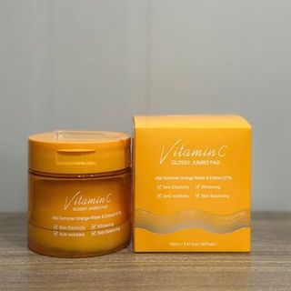 VitaminC Jumbo Pad Jejuindi Làm Sáng Da 160ml (90 miếng)