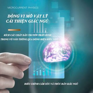 Thiết bị hỗ trợ giấc ngủ, Máy hỗ trợ giấc ngủ cầm tay, Dòng điện siêu nhỏ thông minh giúp giảm lo âu cho người mất ngủ