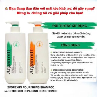 Bộ gội xả Argan oil 960ml