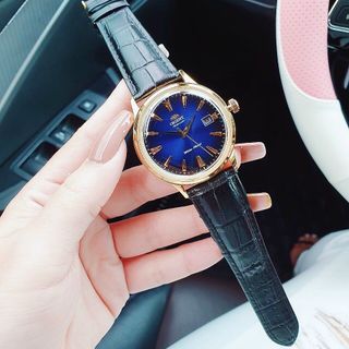 XẢ KHO ĐỒNG HỒ NAM CAO CẤP ORENT DÂY DA ĐEN AUTOMATIC