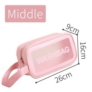 Túi đựng mỹ phẩm Washbag Size M (Hồng)