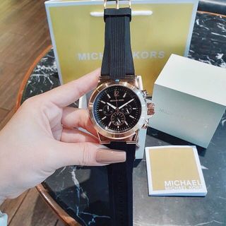 SALE BỎ MẪU ĐỒNG HỒ NAM TRUNG CẤP MICHAEL K DÂY CAO SU CHẠY FULL KIM