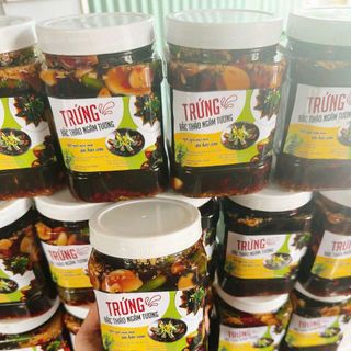 Trứng Vịt Bắc Thảo Ngâm Tương Hủ 10 Trứng.