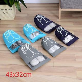 Túi đựng giày size to 43x32 cm (In hình giày)