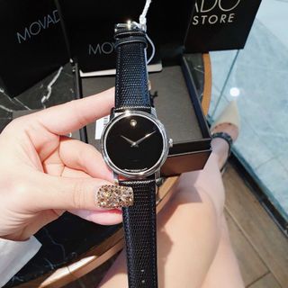 ĐỒNG HỒ NAM NỮ SIÊU CẤP MÔDAĐÔ DÂY DA MÁY THUỴ SĨ CHECK TAG
