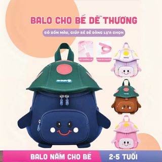 BALO HÌNH NẤM CHỐNG THẤM SIÊU ĐÁNG YÊU CHO BÉ TỪ 2-5 TUỔI WH837 - WINNIE HOUSE