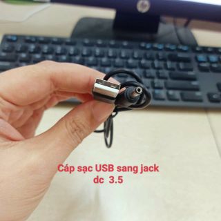 Cáp usb ra dc3.5mm - 60cm
