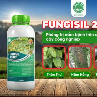 Chế Phẩm Nano Fungisil-2000 Phòng Ngừa Và Diệt Trị Nấm, Vi Khuẩn, Vi-rút Gây Bệnh Cho Cây Ăn Trái 1L