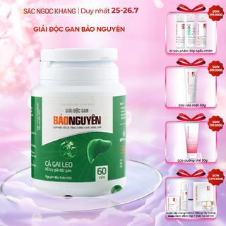 Viên Uống Giải Độc Gan Bảo Nguyên [Hộp 60 Viên]