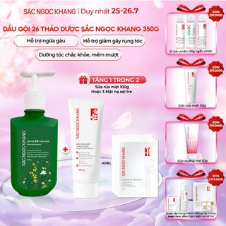 Dầu Gội 26 Loại Thảo Dược [350g] TẶNG 1 trong 2 quà