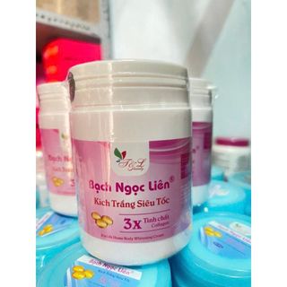 Kích Trắng Siêu Tốc Bạch Ngọc Liên 3X Hồng 200g