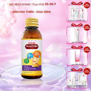 Siro Ăn Ngon Hoa Thiên Kids [Chai 120ml]