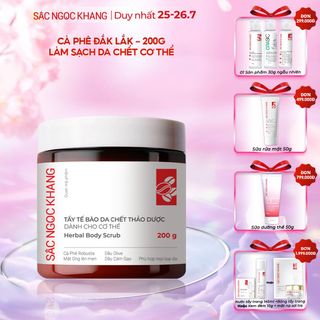 Tẩy Tế Bào Chết Cà Phê Cho Cơ Thể [Hộp 200g]