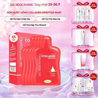 Nước Uống Collagen Dipeptide Sắc Ngọc Khang [Hộp 5 Túi]
