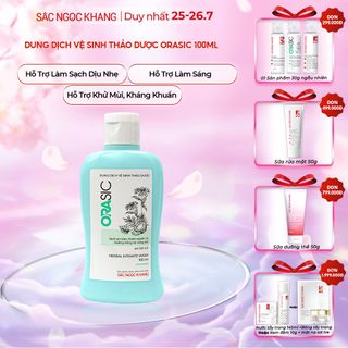 Dung Dịch Vệ Sinh Thảo Dược Orasic [Chai 100ml]