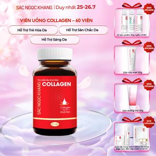 Viên Uống Collagen Dipeptide Sắc Ngọc Khang [Hộp 60 Viên]