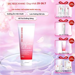 Sữa dưỡng thể hương nước hoa [Tuýp 50g]