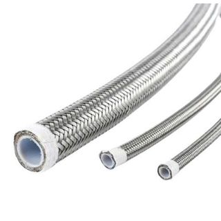 Ống Teflon bọc lưới inox – Ống nhựa chịu nhiệt PTFE bện inox