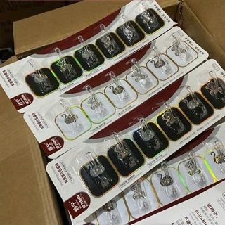 Vỉ 6 móc dán tường MIAONING TJ-6PC