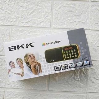 LOA NGHE ĐÀI BKK B851 KÊM 2 PIN
