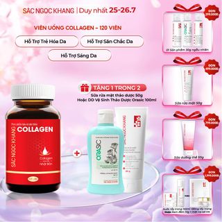 Viên Uống Collagen Dipeptide Sắc Ngọc Khang [Hộp 120 Viên]