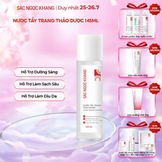 Nước Tẩy Trang Thảo Dược Sắc Ngọc Khang [Chai 145ml]