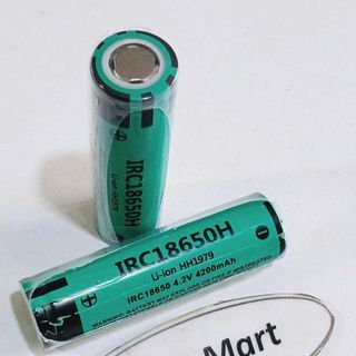 PIN SẠC 18650 4.2V 4200MAH PANASONI ĐẦU BẰNG