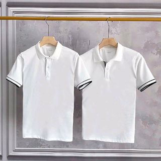 Áo thun nam cổ bẻ, phối tay áo ,chất liệu poli cá sấu (mã:HOKO85)
