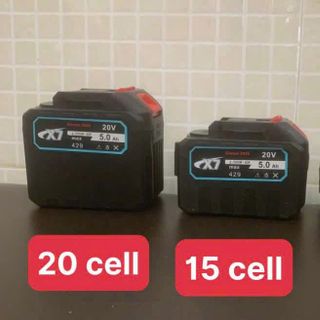 PIN SẠC MÁY KHOAN 10 CELL CHÂN PHỔ THÔNG