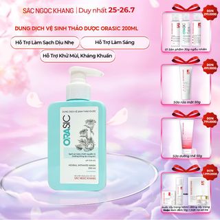 Dung Dịch Vệ Sinh Thảo Dược Orasic [Chai 200ml]