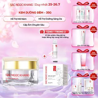 Kem Dưỡng Trắng Da Ban Đêm [Hộp 30g]