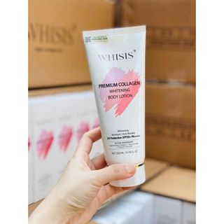 KEM DƯỠNG TRẮNG BODY  WHISIS PREMIUM COLLAGEN WHITENING