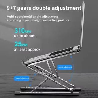 GIÁ ĐỠ MÁY TÍNH BẰNG NHÔM CÓ THỂ ĐIỀU CHỈNH