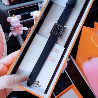 ĐỒNG HỒ NỮ CAO CẤP HERMEC DÂY DA MẶT TIA NIỀNG BẠC MÁY MIYOTA